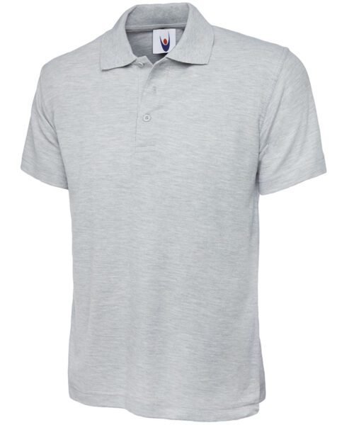 Classic Poloshirt - Heather Grey, XS