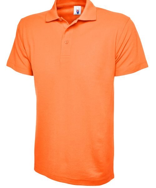 Classic Poloshirt - Orange, XS