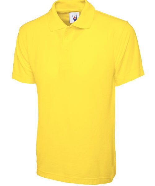 Classic Poloshirt - Yellow, XS