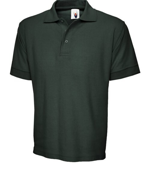 Heavyweight Poloshirt - Bottle Green, XS