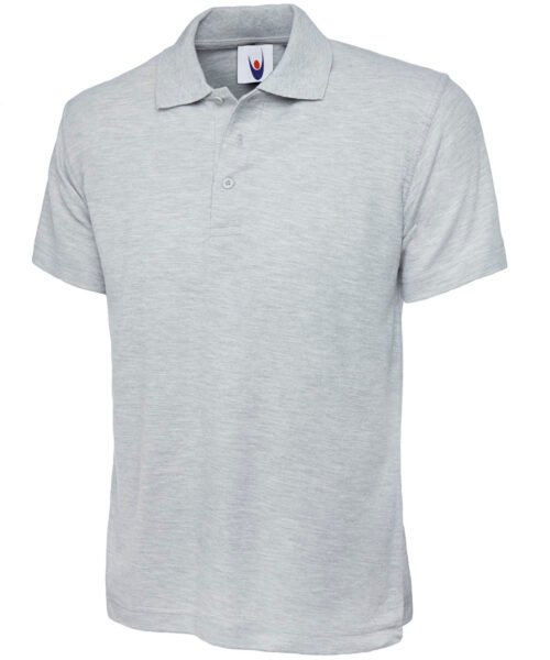 Olympic Poloshirt - Heather Grey, XS