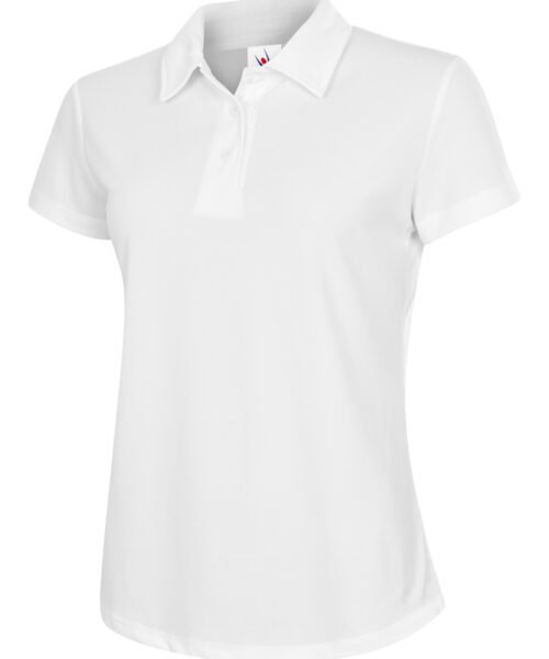Ladies Ultra Cool Poloshirt - White, XS