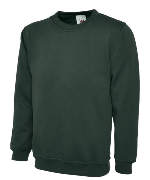 Classic Sweatshirt - Bottle Green, 6XL