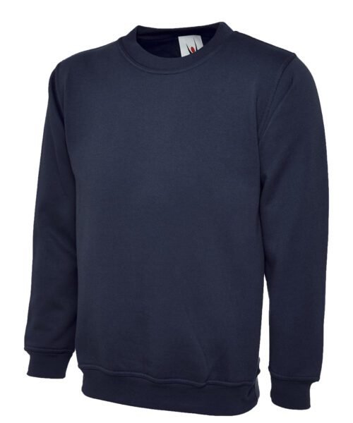 Classic Sweatshirt - Navy, XS