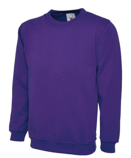 Classic Sweatshirt - Purple, XS