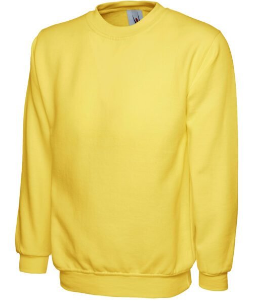 Classic Sweatshirt - Yellow, XS