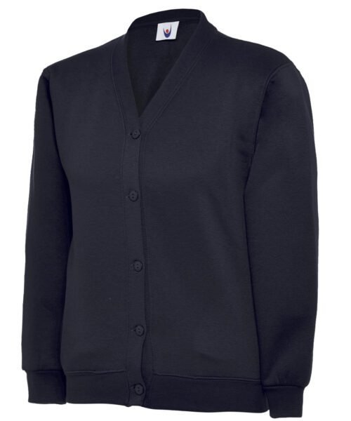 Childrens Classic Cardigan - Navy, 2 YRS