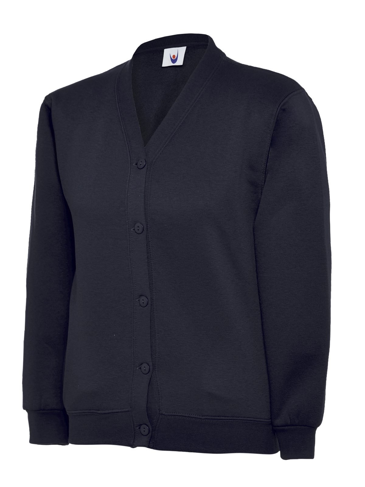 Childrens Classic Cardigan - Navy, 2 YRS