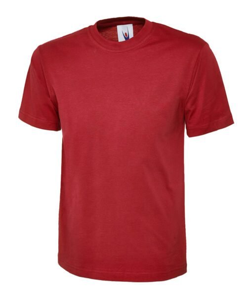 Childrens Classic T-Shirt - Red, 2 YRS