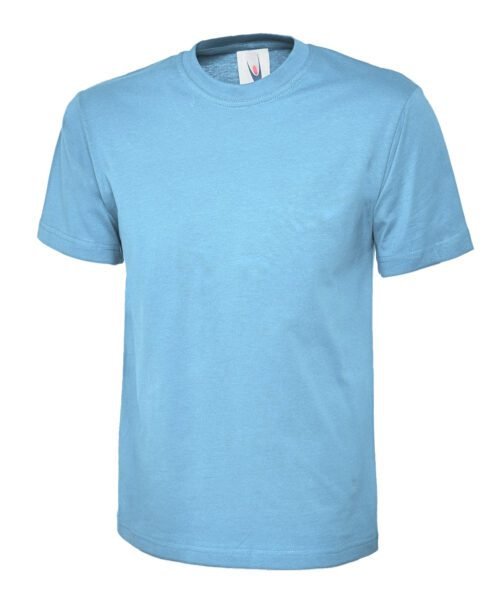 Childrens Classic T-Shirt - Sky, 2 YRS