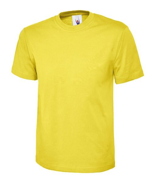 Childrens Classic T-Shirt - Yellow, 2 YRS