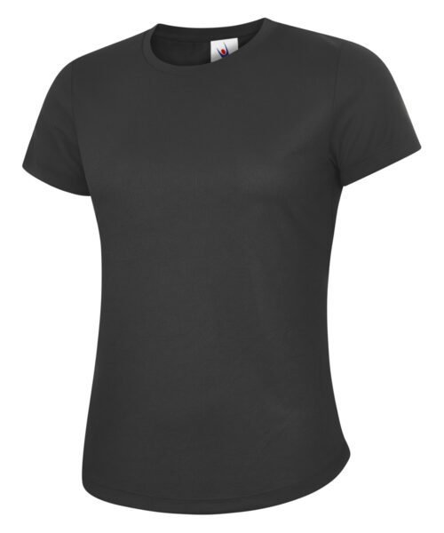 Ladies Ultra Cool T Shirt - Black, XS