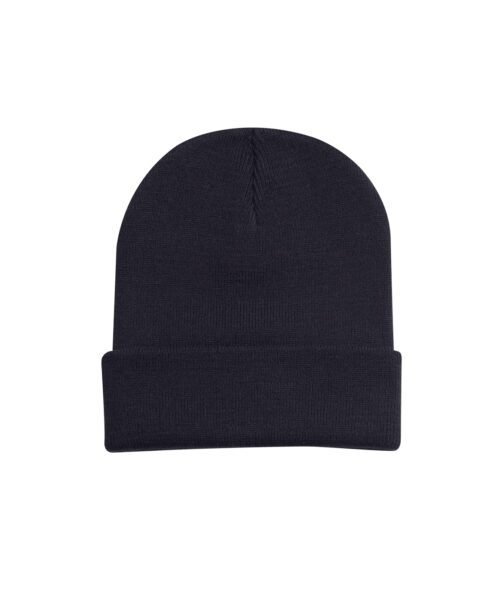 Heavweight Cuffed Beanies - Black, ONE