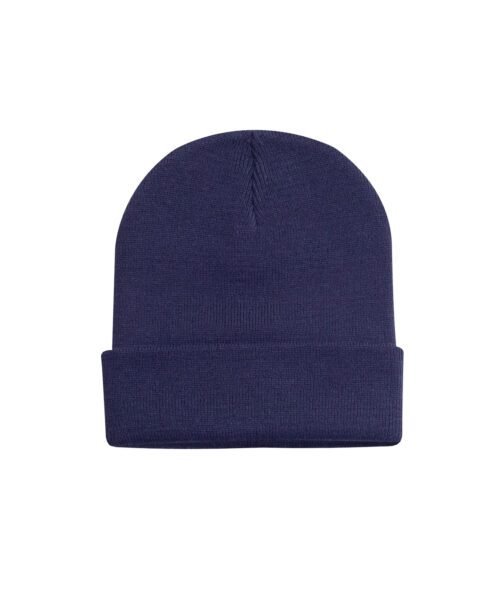 Heavweight Cuffed Beanies - Navy, ONE