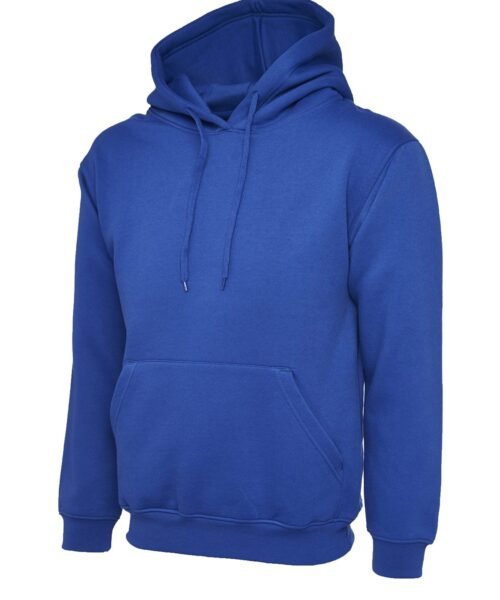 Classic Hooded Sweatshirt  - Royal, XS