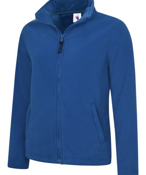 Ladies Classic Full Zip Fleece Jacket - Royal, XS