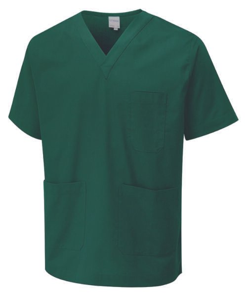 Scrub Tunic - Bottle Green, XS