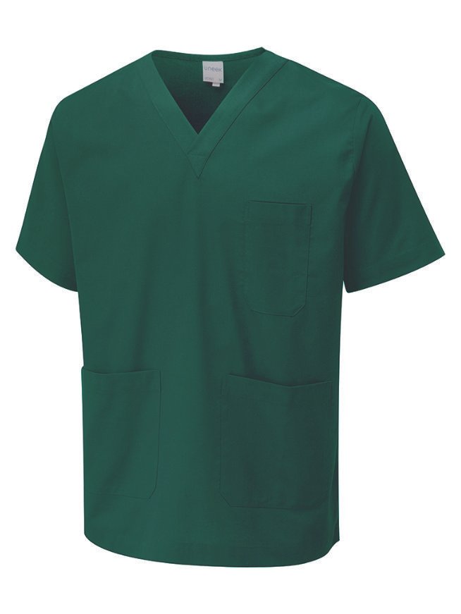 Scrub Tunic - Bottle Green, XS