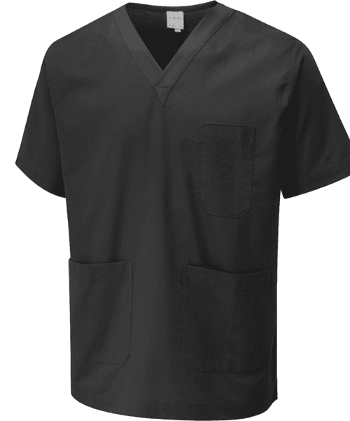Scrub Tunic - Black, XS