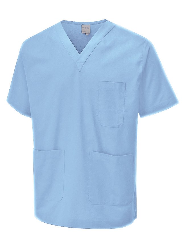 Scrub Tunic - Sky, XS