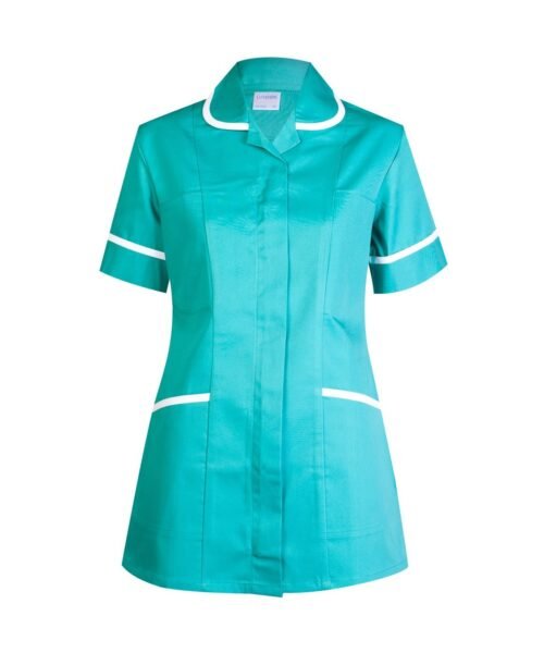 Ladies Heavyweight Tunic - Emerald, XS