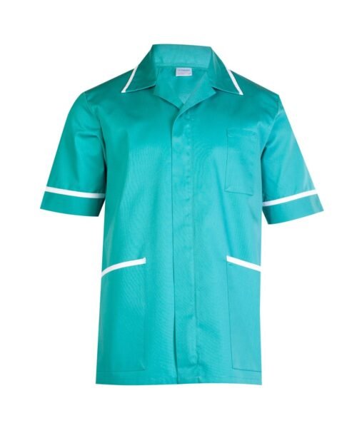 Mens Heavyweight Tunic - Emerald, XS
