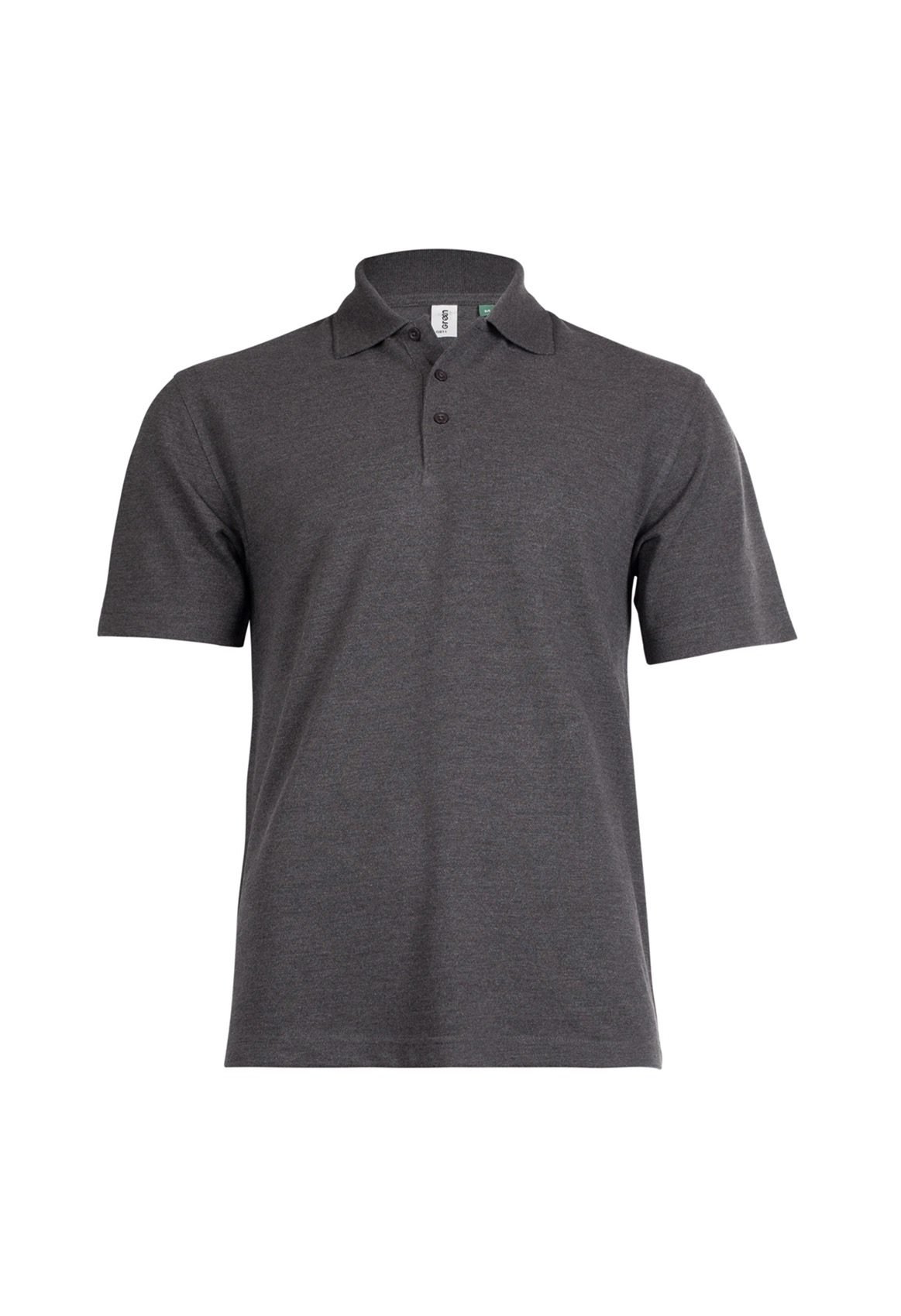 Eco Poloshirt - Charcoal, XS
