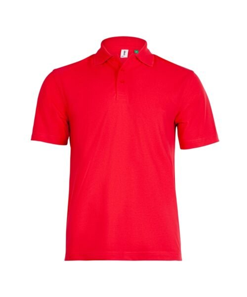 Eco Poloshirt - Red, XS