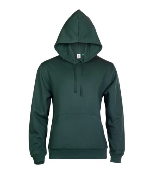 Eco Hoodie - Bottle Green, XS