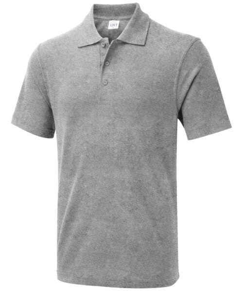 The UX Polo - Heather Grey, XS