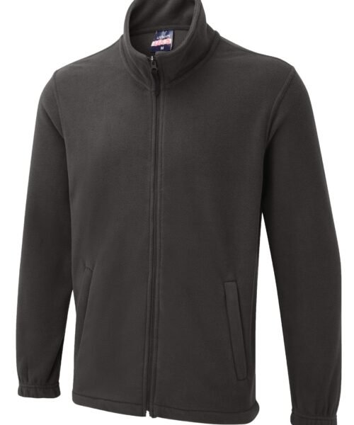 The UX Full Zip Fleece - Charcoal, XS