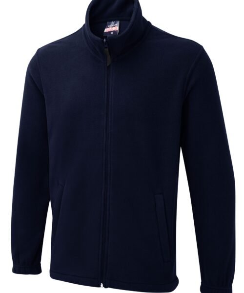 The UX Full Zip Fleece - Navy, XS