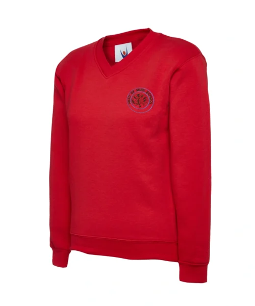 Head Of Muir Primary School logo v-neck sweater
