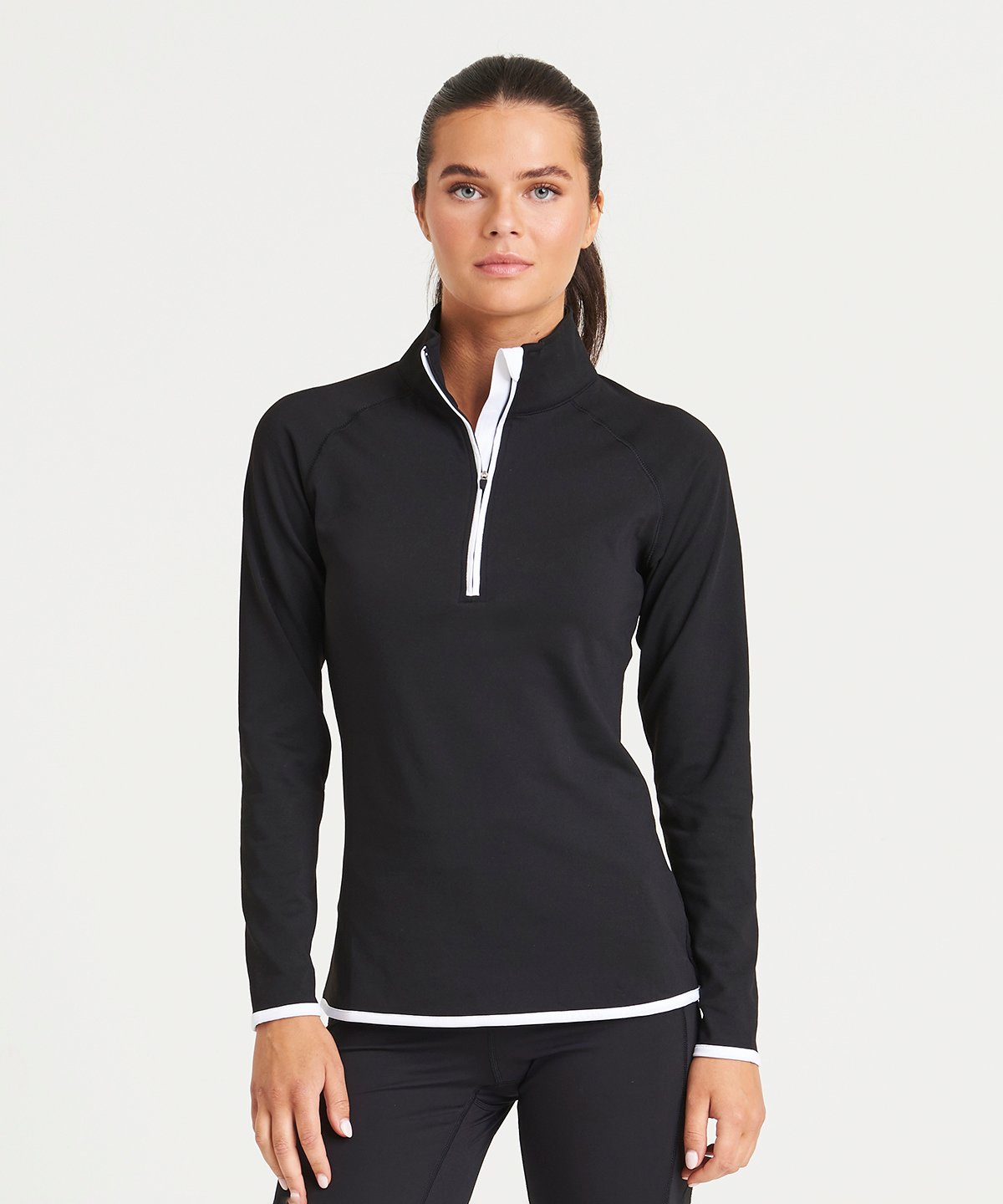 Women's cool zip sweatshirt