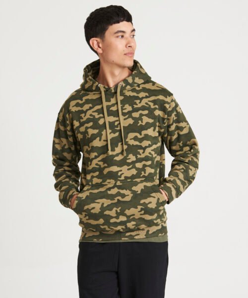 Alternative view of Camo hoodie