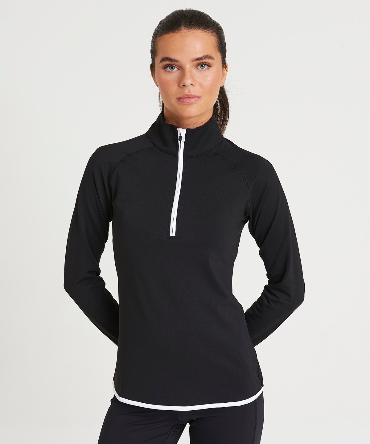 Women's cool zip sweatshirt - Image 2