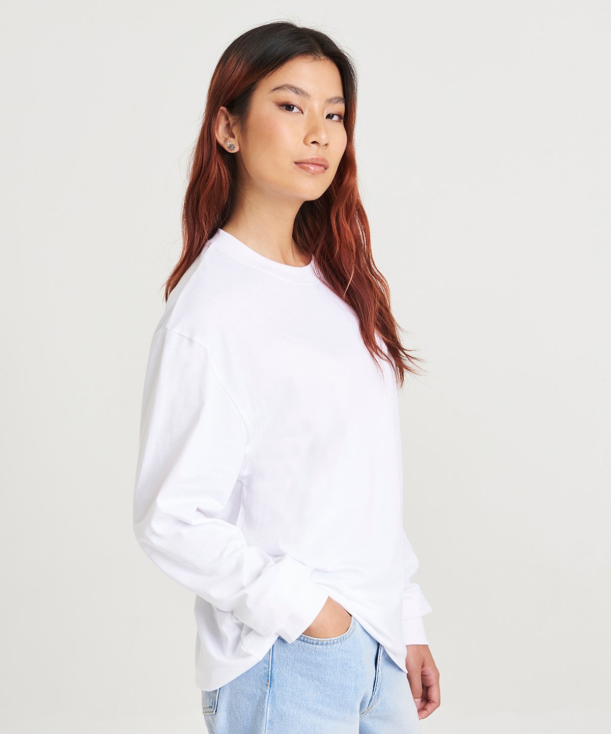 Oversize 100 long sleeve T - Image 3