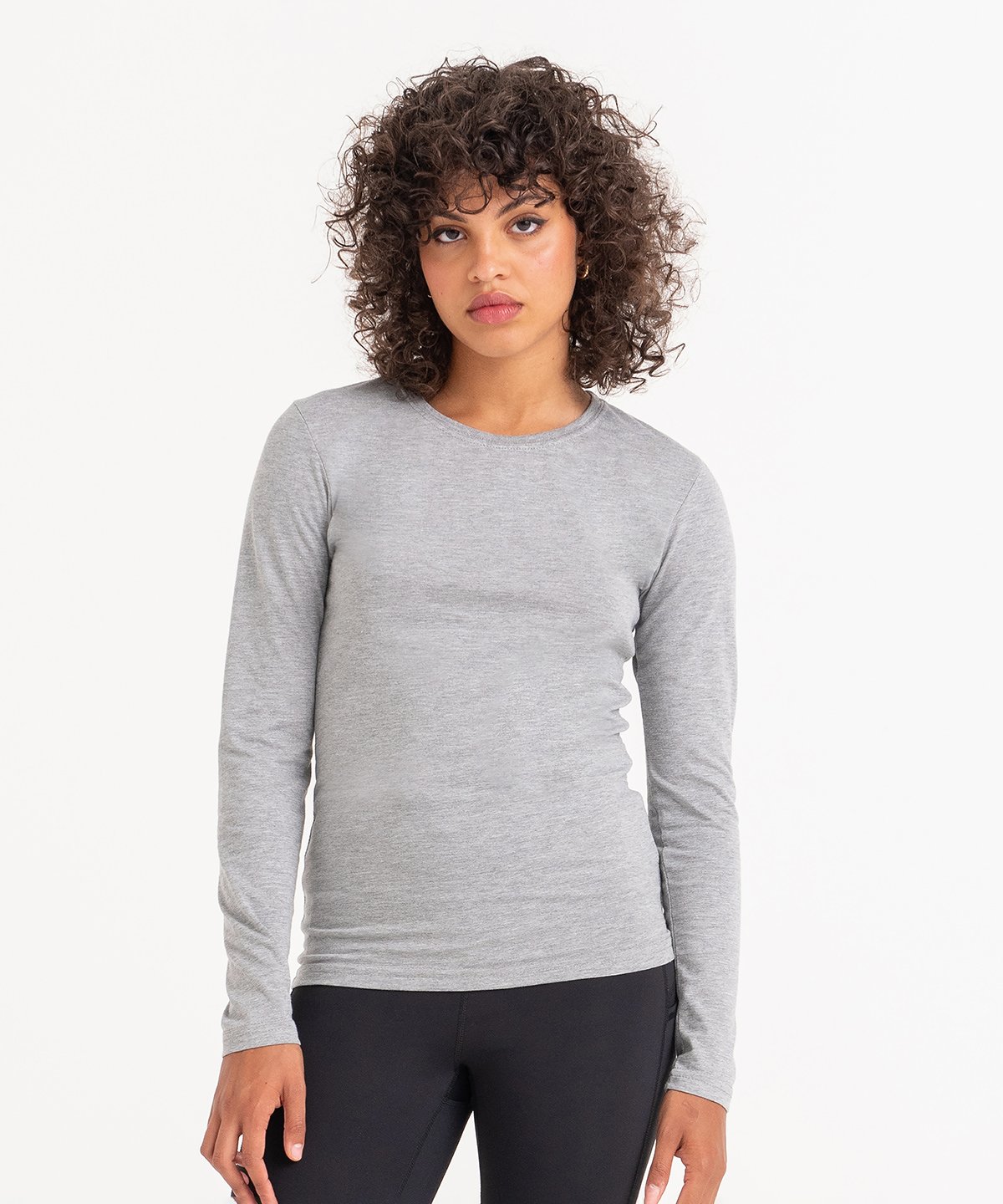 Women's triblend T long sleeve - Image 2