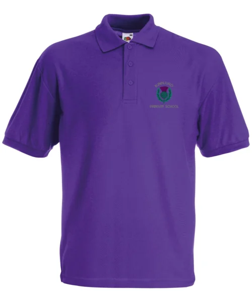 Alternative view of Kinnaird Primary School P7 Polo Shirt