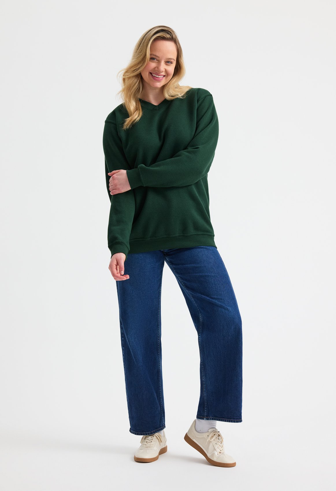 Classic V-Neck Sweatshirt - Image 3
