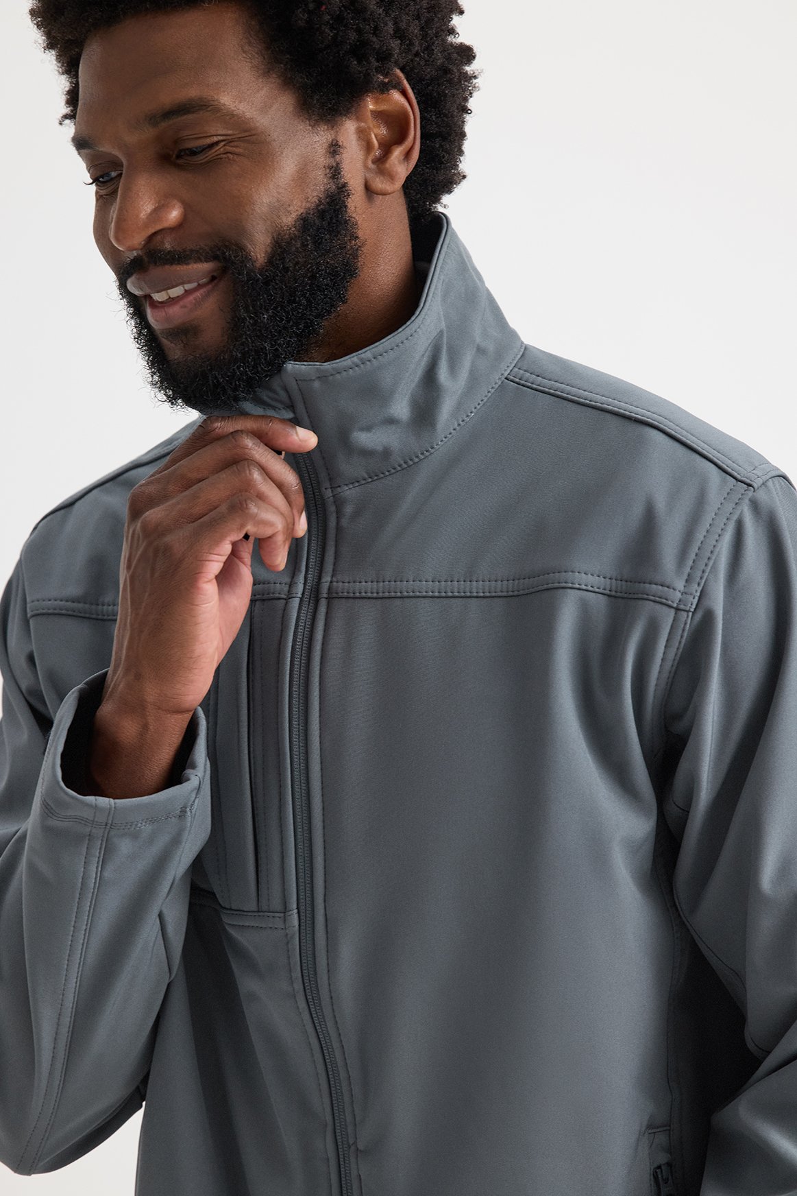 Deluxe Full Zip Soft Shell Jacket - Image 5