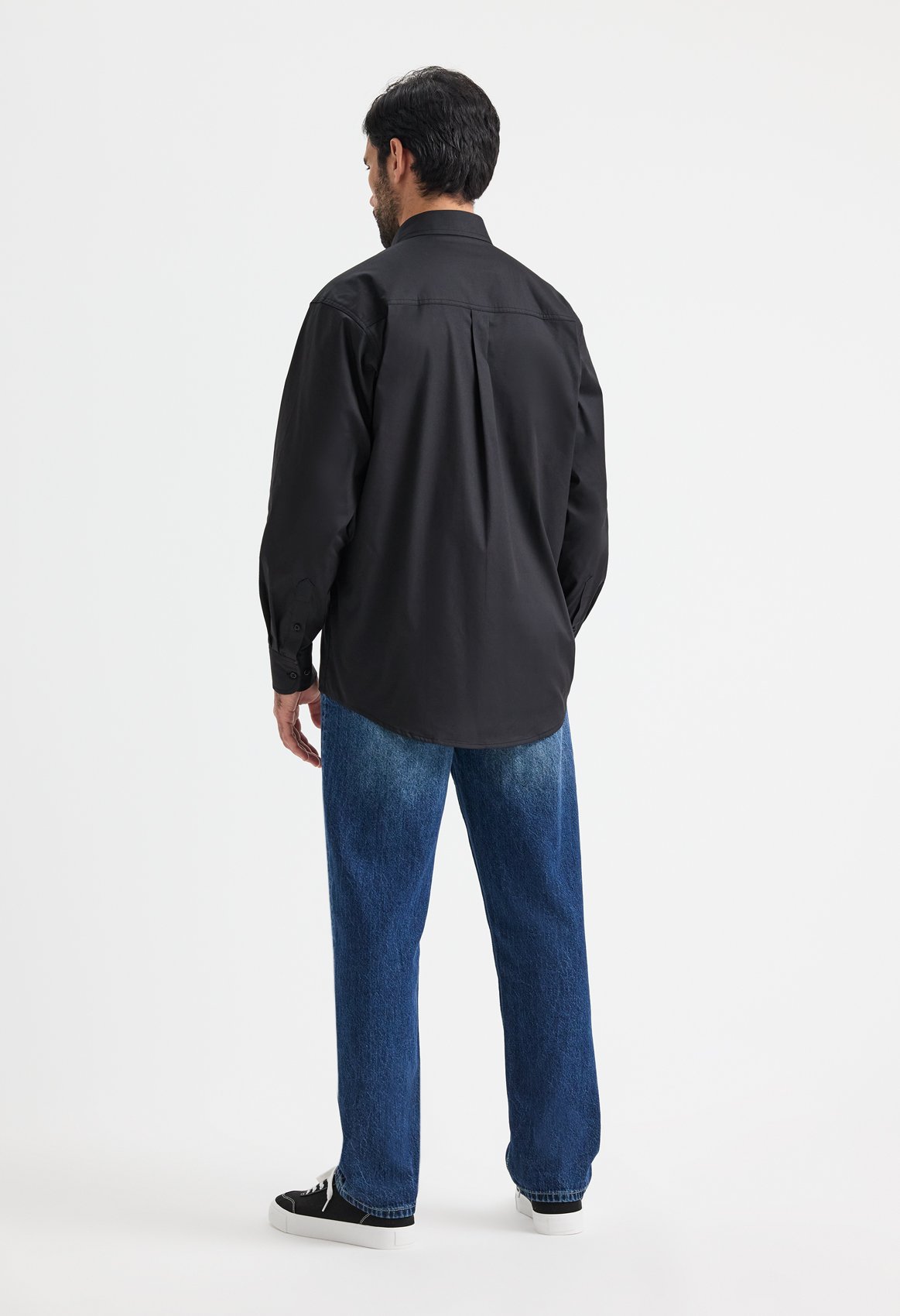 Mens Pinpoint Oxford Full Sleeve Shirt - Image 6