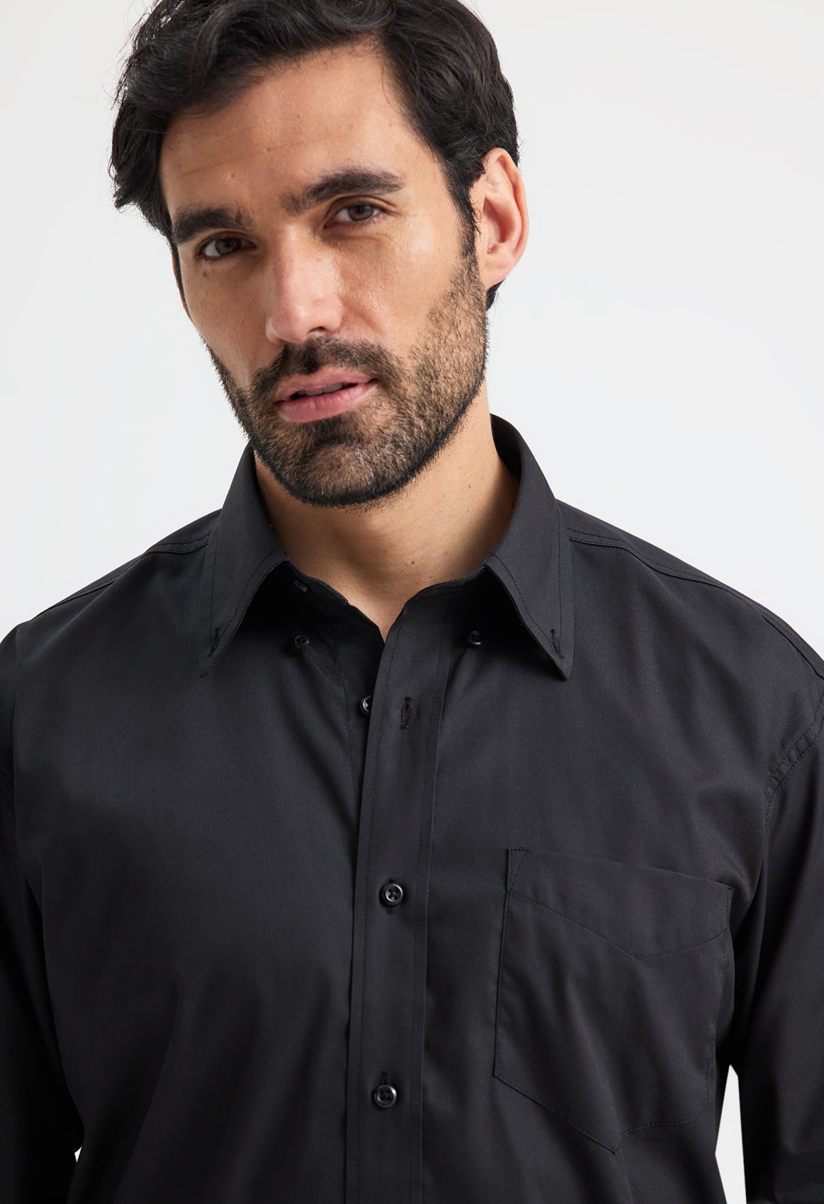 Mens Pinpoint Oxford Full Sleeve Shirt - Image 5