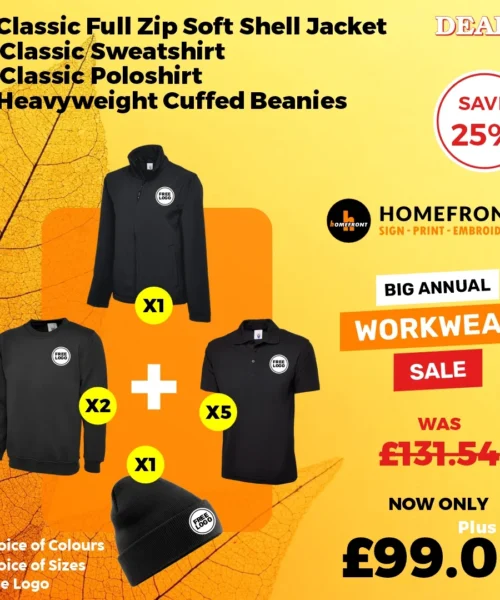 Deal 2: Workwear Winter Starter Pack – Softshell Edition
