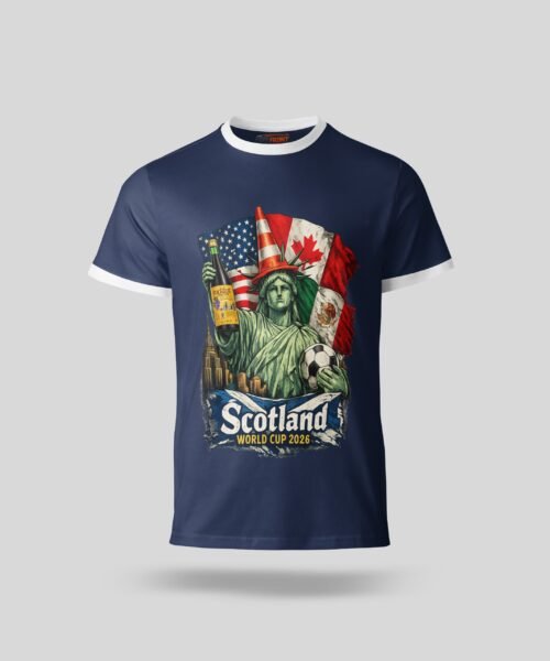 Scotland World Cup 2026 T-Shirt – Party Edition Football Fan Tee (Unisex UK)
