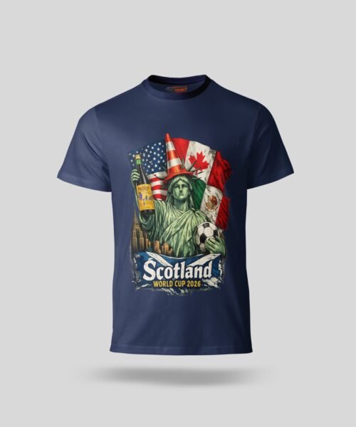 Alternative view of Scotland World Cup 2026 T-Shirt – Party Edition Football Fan Tee (Unisex UK)