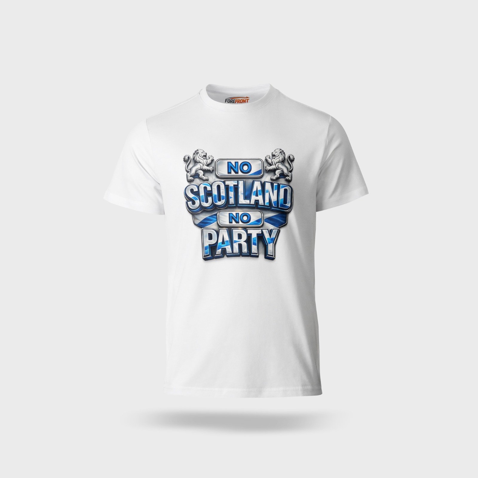No Scotland No Party Scotland Supporters T-Shirt (Unisex, UK Sizes) - Image 36