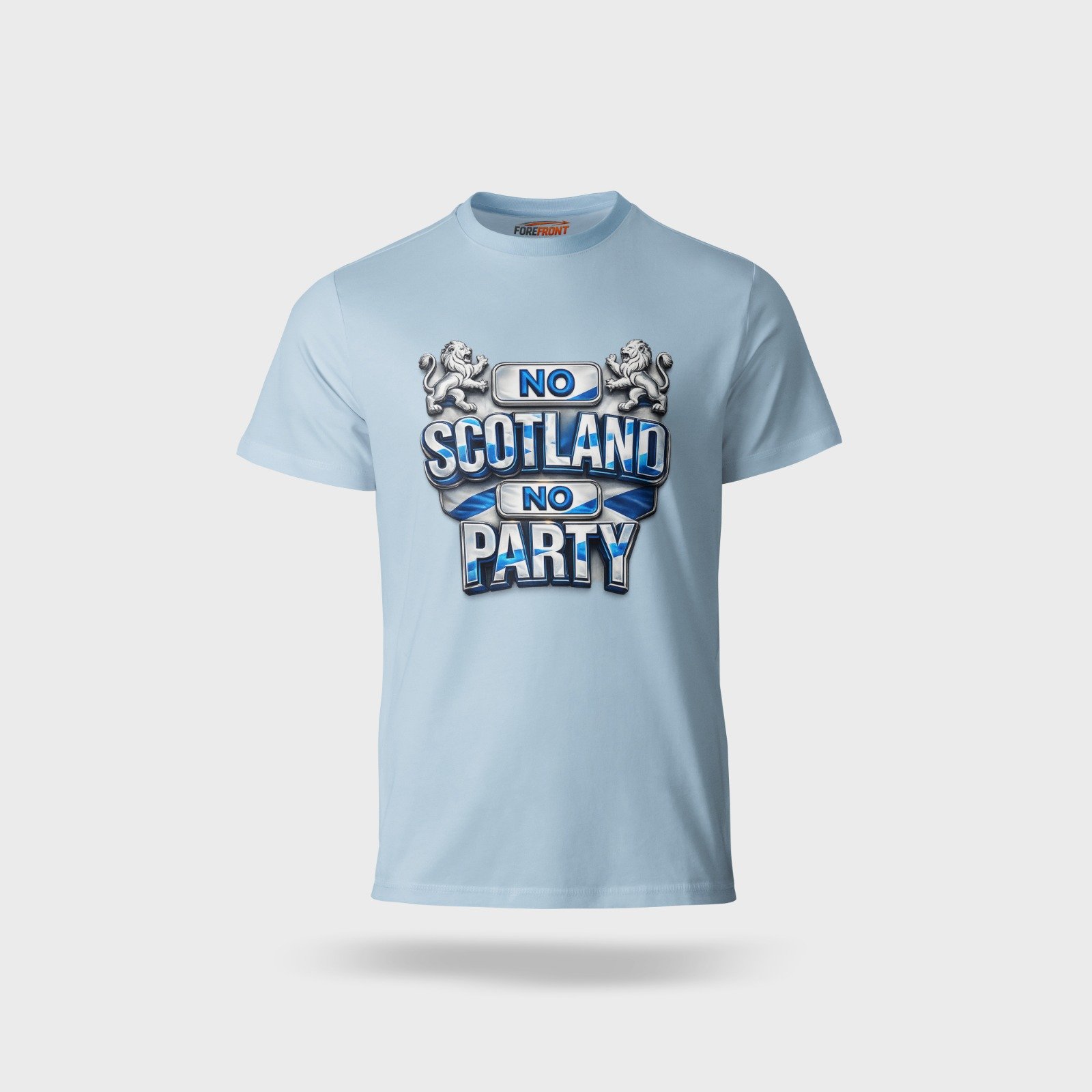No Scotland No Party Scotland Supporters T-Shirt (Unisex, UK Sizes) - Image 7