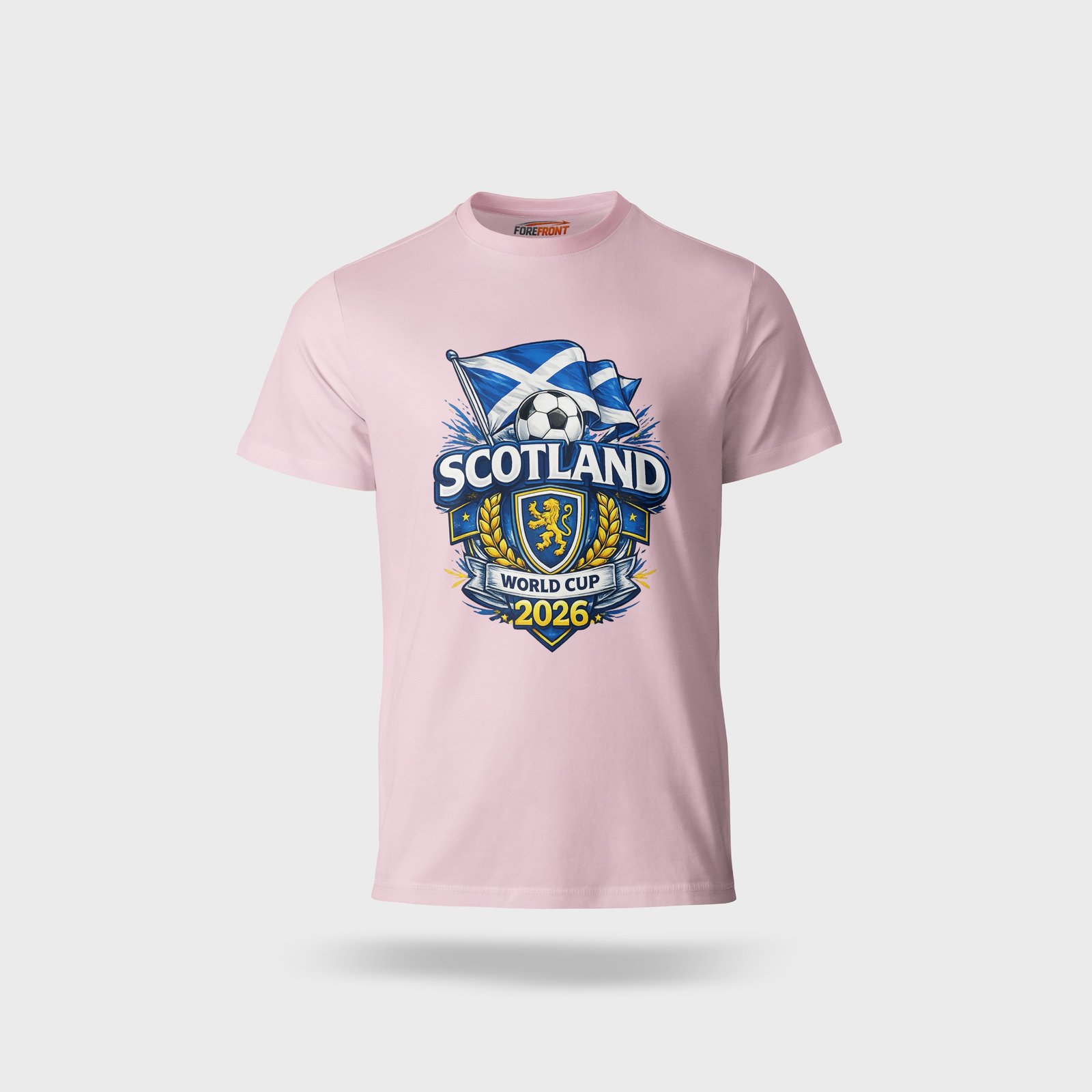 Scotland World Cup 2026 T-Shirt – Crest & Flag Football Fan Tee (Unisex UK) - Image 3