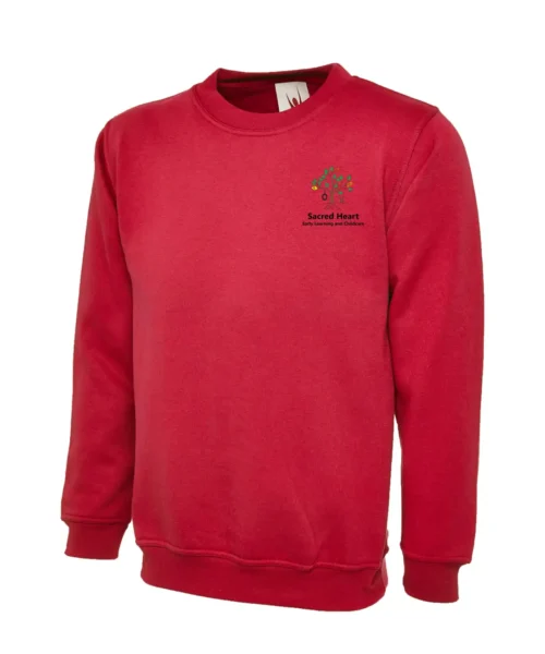 SacRed Heart Nursery School Round Neck Sweatshirt